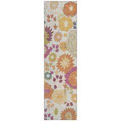Machine Washable Indoor/Outdoor Chantille ACN2293 Ivory 2'3" x 7'6" Runner Rug