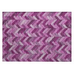 Machine Washable Indoor/Outdoor Chantille ACN2296 Pink 1'8" x 2'6" Rug