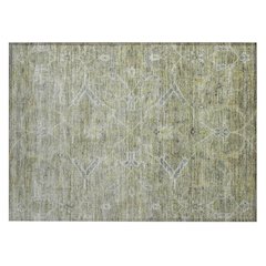 Machine Washable Indoor/Outdoor Chantille ACN2298 Green 1'8" x 2'6" Rug