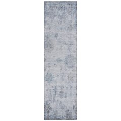 Machine Washable Indoor/Outdoor Chantille ACN2301 Blue 2'3" x 7'6" Runner Rug