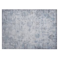 Machine Washable Indoor/Outdoor Chantille ACN2301 Blue 1'8" x 2'6" Rug