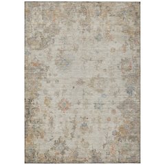 Machine Washable Indoor/Outdoor Chantille ACN2301 Ivory 2'6" x 3'10" Rug