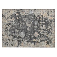 Machine Washable Indoor/Outdoor Chantille ACN2302 Gray 1'8" x 2'6" Rug