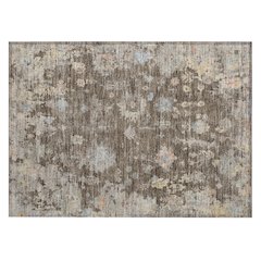 Machine Washable Indoor/Outdoor Chantille ACN2302 Brown 1'8" x 2'6" Rug