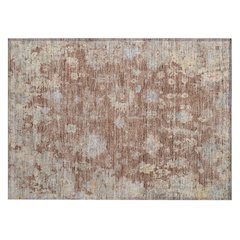 Machine Washable Indoor/Outdoor Chantille ACN2302 Orange 1'8" x 2'6" Rug