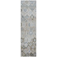 Machine Washable Indoor/Outdoor Chantille ACN2303 Brown 2'3" x 7'6" Runner Rug