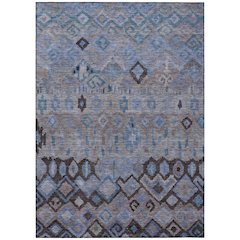 Machine Washable Indoor/Outdoor Chantille ACN2303 Brown 2'6" x 3'10" Rug
