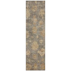 Machine Washable Indoor/Outdoor Chantille ACN2305 Brown 2'3" x 7'6" Runner Rug
