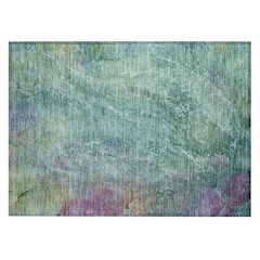 Machine Washable Indoor/Outdoor Chantille ACN2308 Teal 1'8" x 2'6" Rug