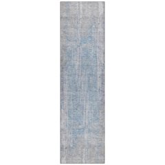Machine Washable Indoor/Outdoor Chantille ACN2309 Brown 2'3" x 7'6" Runner Rug