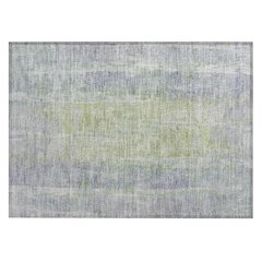 Machine Washable Indoor/Outdoor Chantille ACN2309 Purple 1'8" x 2'6" Rug