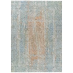 Machine Washable Indoor/Outdoor Chantille ACN2309 Blue 2'6" x 3'10" Rug