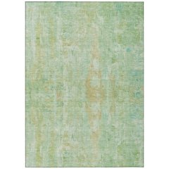 Machine Washable Indoor/Outdoor Chantille ACN2310 Green 2'6" x 3'10" Rug