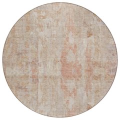 Machine Washable Indoor/Outdoor Chantille ACN2310 Brown 8' x 8' Round Rug