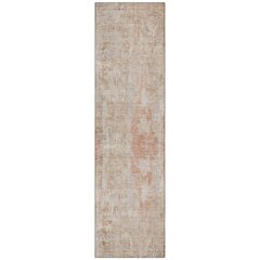 Machine Washable Indoor/Outdoor Chantille ACN2310 Brown 2'3" x 7'6" Runner Rug