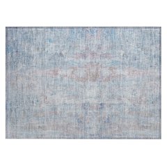 Machine Washable Indoor/Outdoor Chantille ACN2310 Blue 1'8" x 2'6" Rug