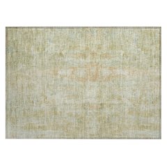 Machine Washable Indoor/Outdoor Chantille ACN2310 Green 1'8" x 2'6" Rug