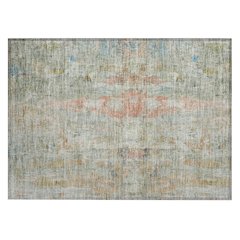 Machine Washable Indoor/Outdoor Chantille ACN2310 Green 1'8" x 2'6" Rug