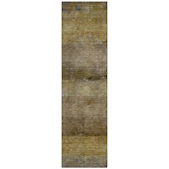 Machine Washable Indoor/Outdoor Chantille ACN2311 Brown 2'3" x 7'6" Runner Rug