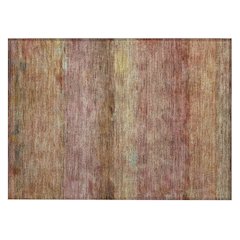 Machine Washable Indoor/Outdoor Chantille ACN2311 Orange 1'8" x 2'6" Rug