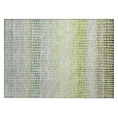 Machine Washable Indoor/Outdoor Chantille ACN2313 Green 1'8" x 2'6" Rug