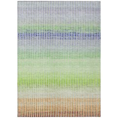 Machine Washable Indoor/Outdoor Chantille ACN2313 Orange 2'6" x 3'10" Rug