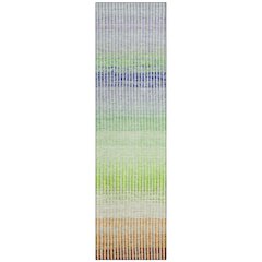 Machine Washable Indoor/Outdoor Chantille ACN2313 Orange 2'3" x 7'6" Runner Rug