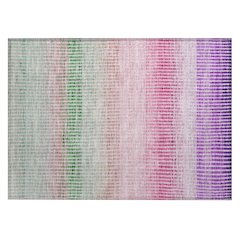 Machine Washable Indoor/Outdoor Chantille ACN2313 Purple 1'8" x 2'6" Rug