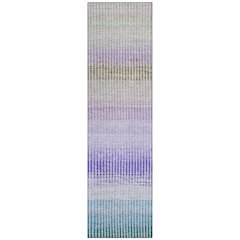 Machine Washable Indoor/Outdoor Chantille ACN2313 Teal 2'3" x 7'6" Runner Rug
