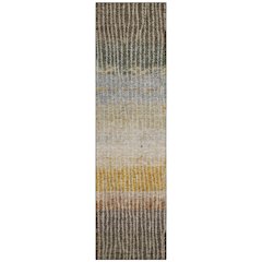 Machine Washable Indoor/Outdoor Chantille ACN2314 Brown 2'3" x 7'6" Runner Rug