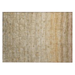 Machine Washable Indoor/Outdoor Chantille ACN2315 Brown 1'8" x 2'6" Rug