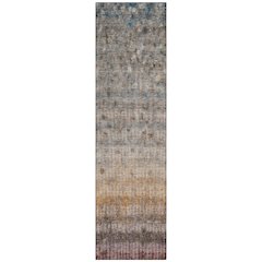 Machine Washable Indoor/Outdoor Chantille ACN2315 Gray 2'3" x 7'6" Runner Rug