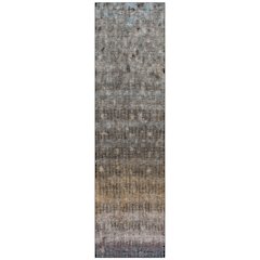 Machine Washable Indoor/Outdoor Chantille ACN2316 Brown 2'3" x 7'6" Runner Rug