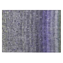 Machine Washable Indoor/Outdoor Chantille ACN2316 Purple 1'8" x 2'6" Rug