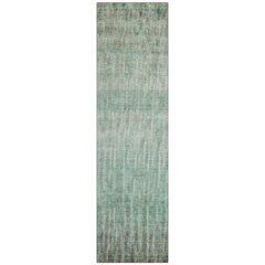 Machine Washable Indoor/Outdoor Chantille ACN2317 Teal 2'3" x 7'6" Runner Rug