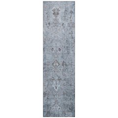 Machine Washable Indoor/Outdoor Chantille ACN2320 Blue 2'3" x 7'6" Runner Rug