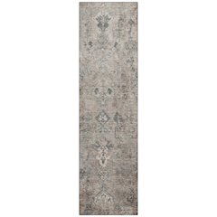 Machine Washable Indoor/Outdoor Chantille ACN2320 Brown 2'3" x 7'6" Runner Rug
