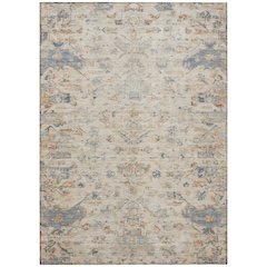 Machine Washable Indoor/Outdoor Chantille ACN2322 Brown 2'6" x 3'10" Rug
