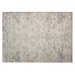 Machine Washable Indoor/Outdoor Chantille ACN2322 Brown 1'8" x 2'6" Rug