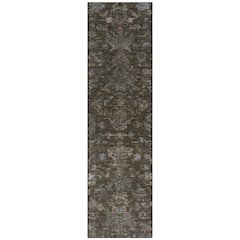 Machine Washable Indoor/Outdoor Chantille ACN2322 Brown 2'3" x 7'6" Runner Rug