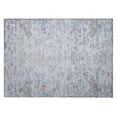 Machine Washable Indoor/Outdoor Chantille ACN2322 Blue 1'8" x 2'6" Rug