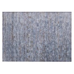 Machine Washable Indoor/Outdoor Chantille ACN2324 Blue 1'8" x 2'6" Rug