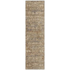 Machine Washable Indoor/Outdoor Chantille ACN2324 Brown 2'3" x 7'6" Runner Rug
