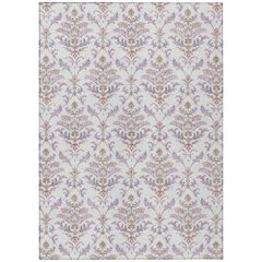 Machine Washable Indoor/Outdoor Chantille ACN2325 Purple 2'6" x 3'10" Rug