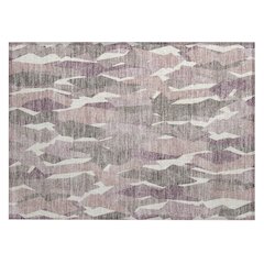 Machine Washable Indoor/Outdoor Chantille ACN2329 Pink 1'8" x 2'6" Rug