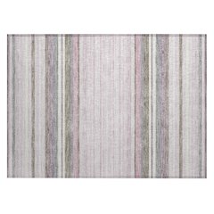 Machine Washable Indoor/Outdoor Chantille ACN2330 Pink 1'8" x 2'6" Rug