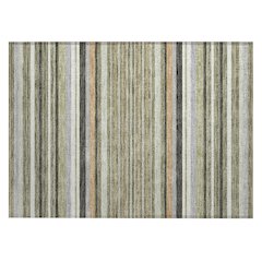 Machine Washable Indoor/Outdoor Chantille ACN2330 Green 1'8" x 2'6" Rug