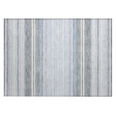 Machine Washable Indoor/Outdoor Chantille ACN2330 Blue 1'8" x 2'6" Rug