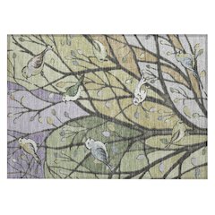 Machine Washable Indoor/Outdoor Chantille ACN2336 Green 1'8" x 2'6" Rug