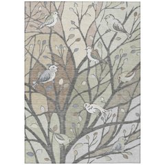 Machine Washable Indoor/Outdoor Chantille ACN2336 Brown 2'6" x 3'10" Rug